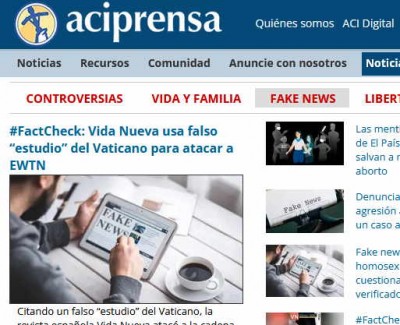 ACIPrensa hace fact-checking como los masones?