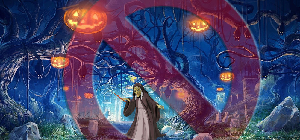 Noche de brujas halloween