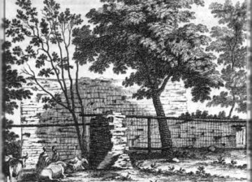 Matarea “Casa de María” (grabado de 1715)