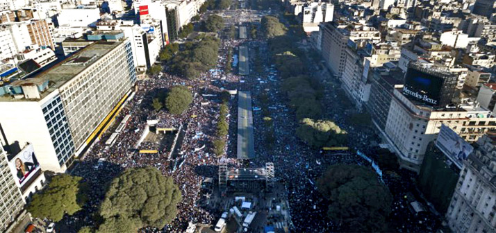 Marcha al obelisco contra el aborto