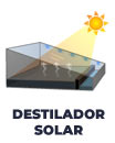 Destilador solar de agua