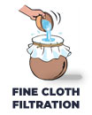 Fine Cloth Filtration