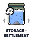 Water storage and settlement